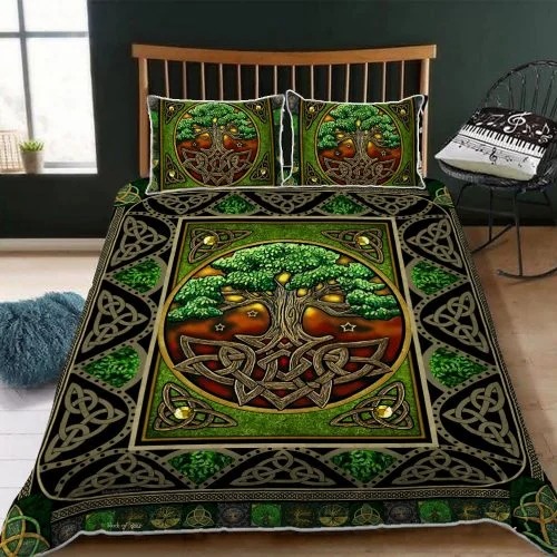 irish celtic tree of life bedding set2