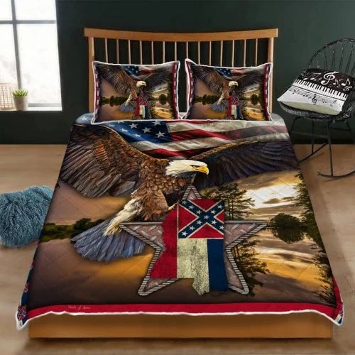Mississippi eagle bedding set3