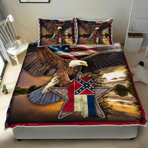 Mississippi eagle bedding set2