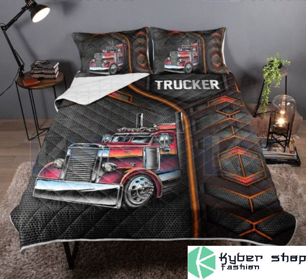 Trucker bedding set