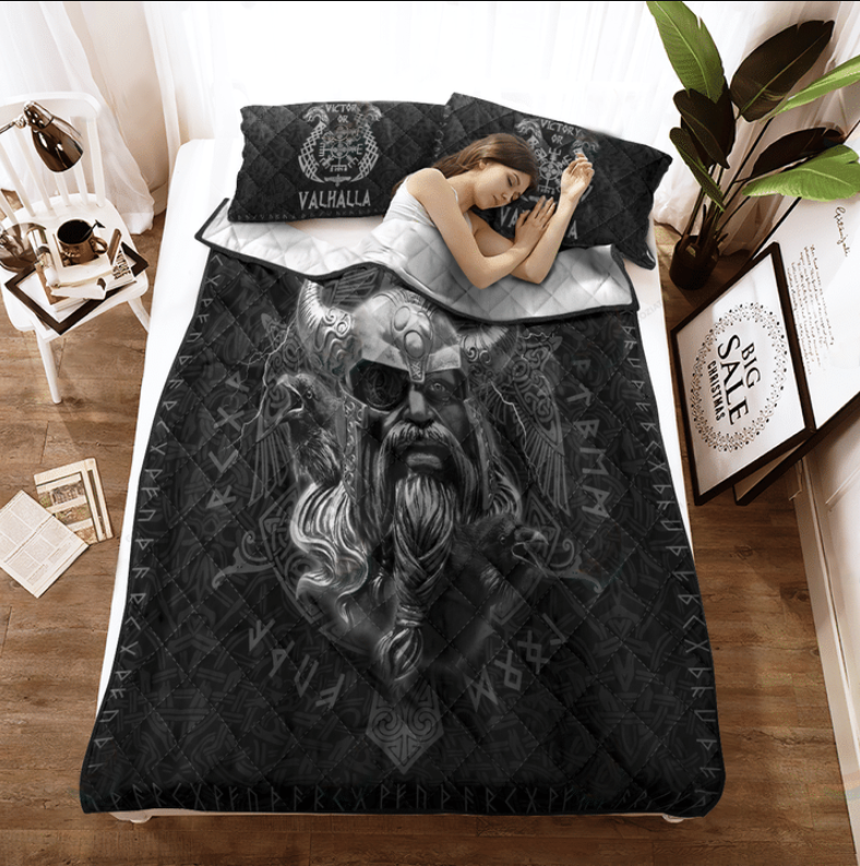 Viking Odin ragnarok bedding set3