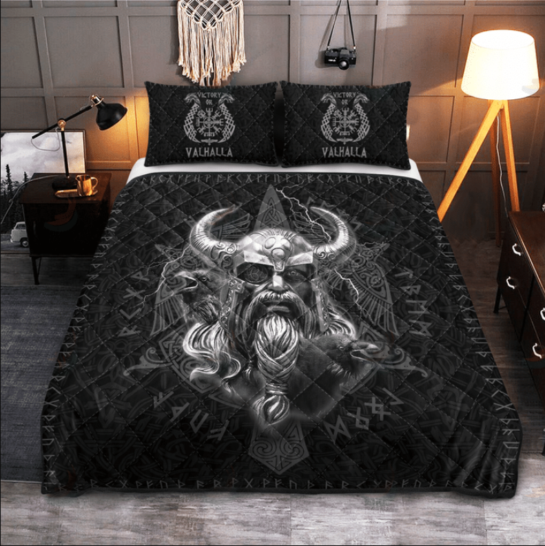 Viking Odin ragnarok bedding set2
