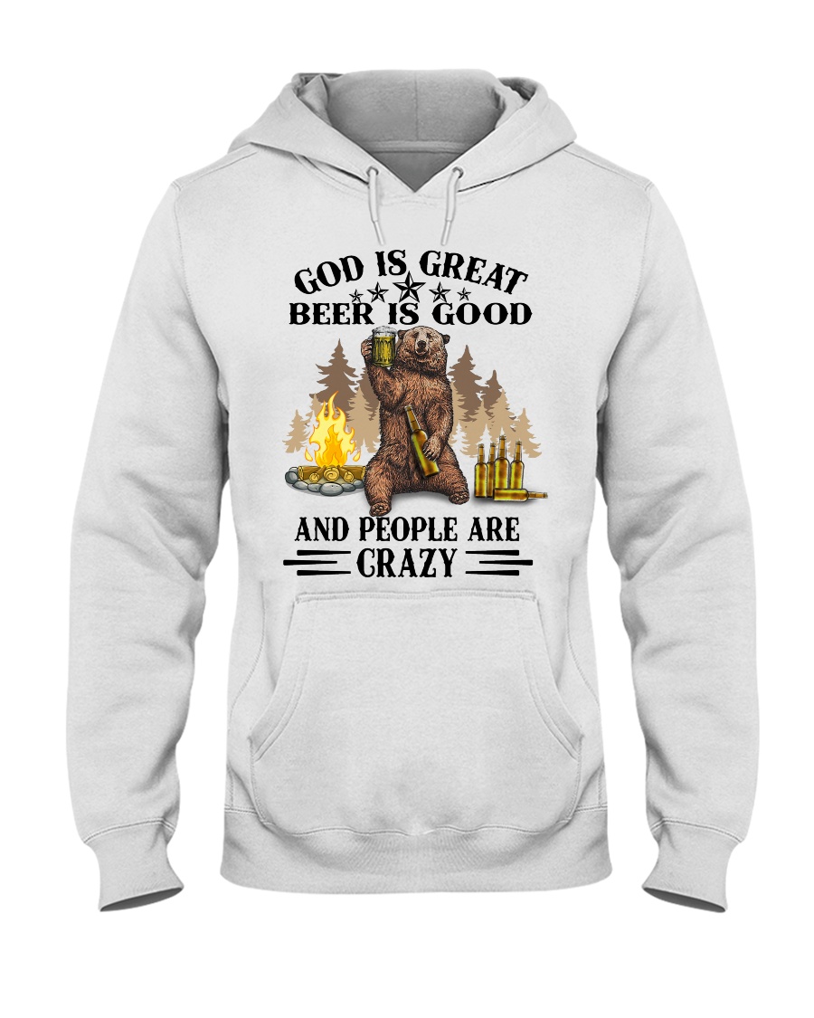 Bear God Is Great Beer Is Good And People Are Crazy Shirt3