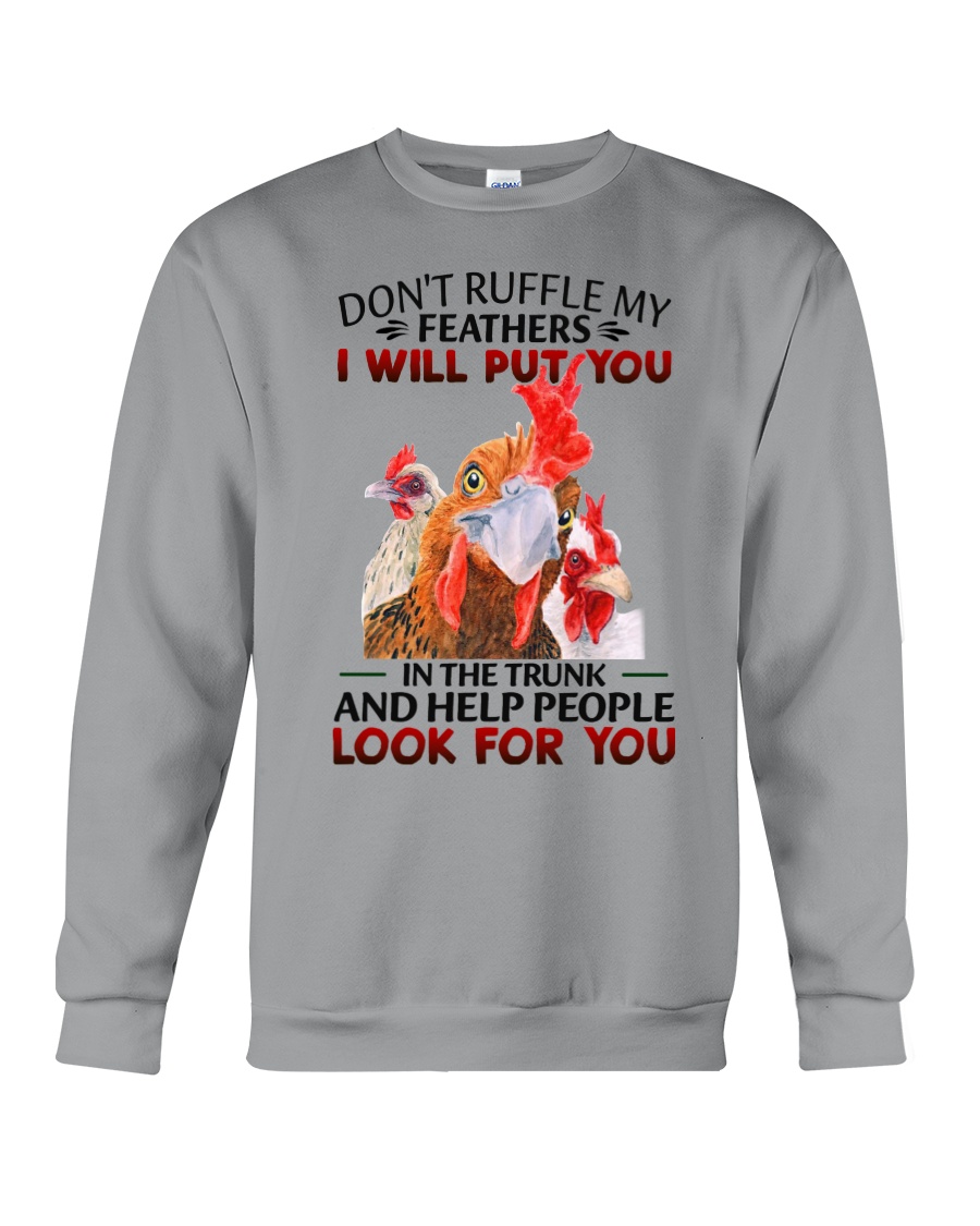 Chicken Dont ruffle my feathers Shirt2