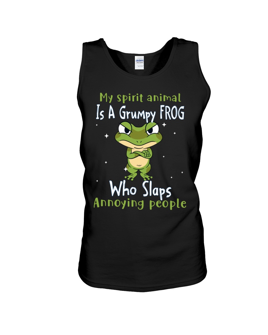 Frog My Spirit Animal Is A Grumpy Frog Who Slaps Annoying People 8