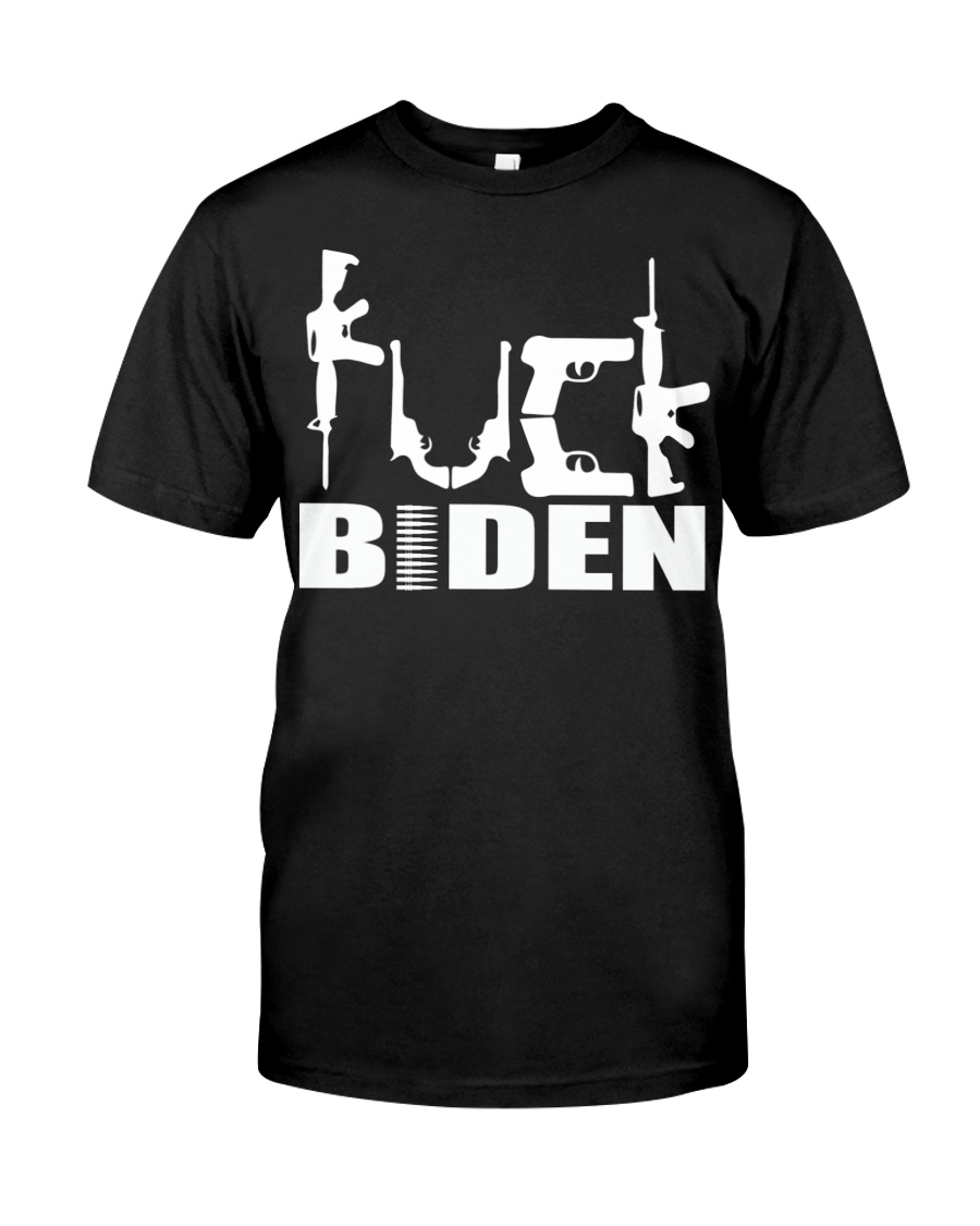 Fuck Biden weapon shirt as