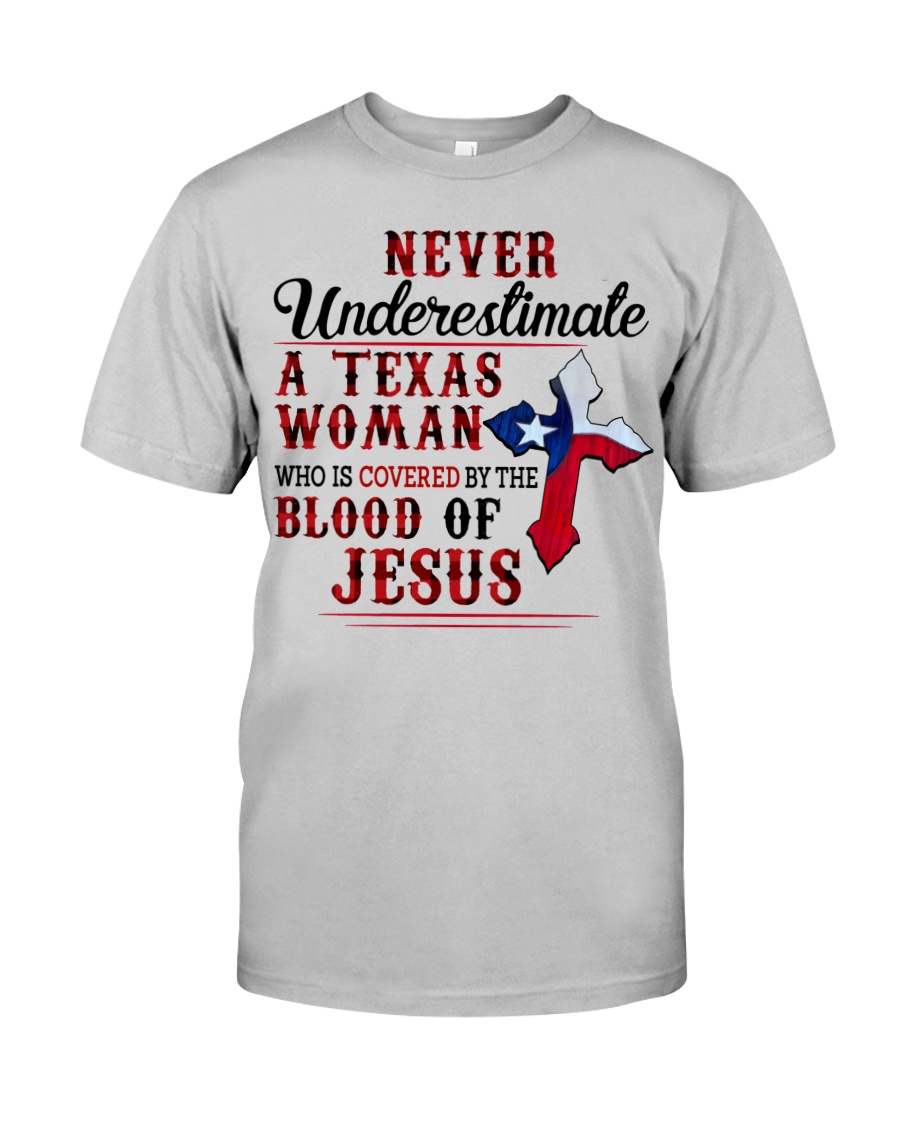 Never underestimate a Texas Woman Shirt2
