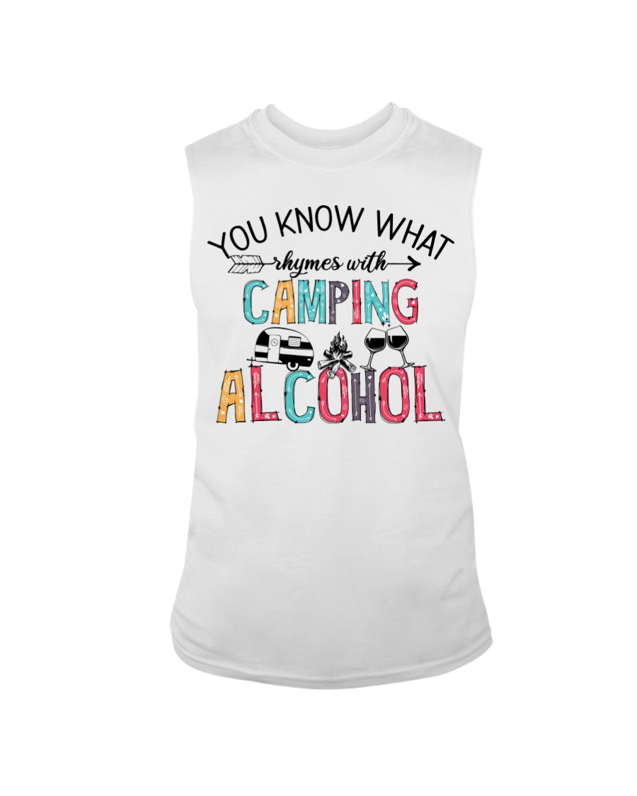 You Know What Camping Alcohol Shirt6