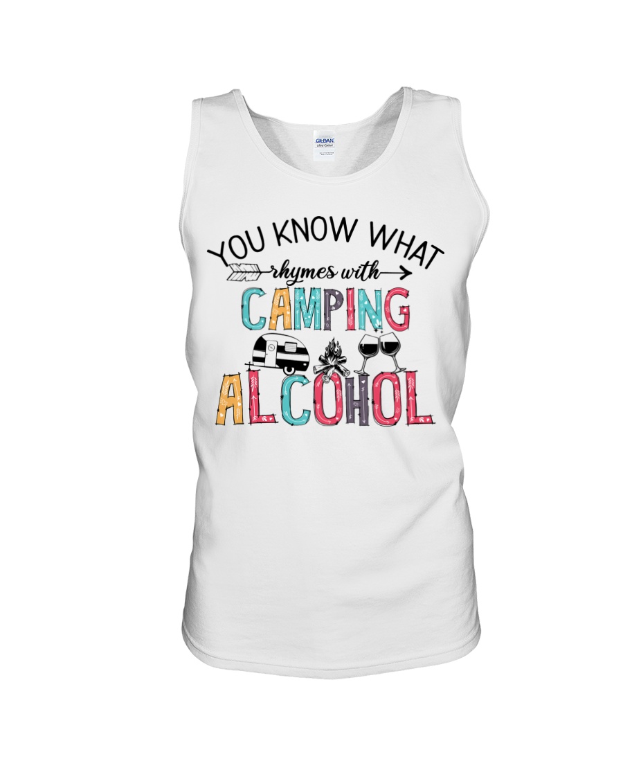 You Know What Camping Alcohol Shirt8