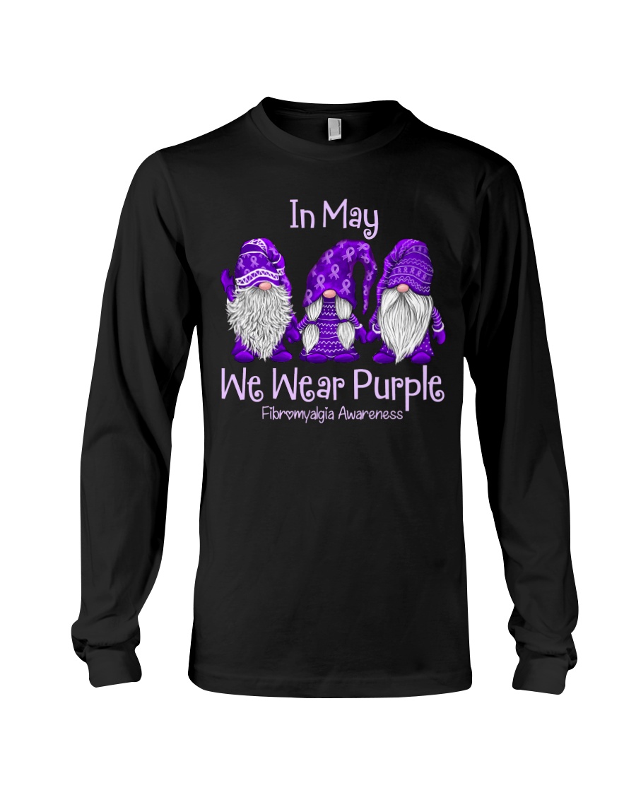 in May We Wear Purple Fibromyalgia Awareness Shirt11