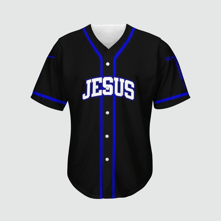 Jesus saved my life baseball jersey2