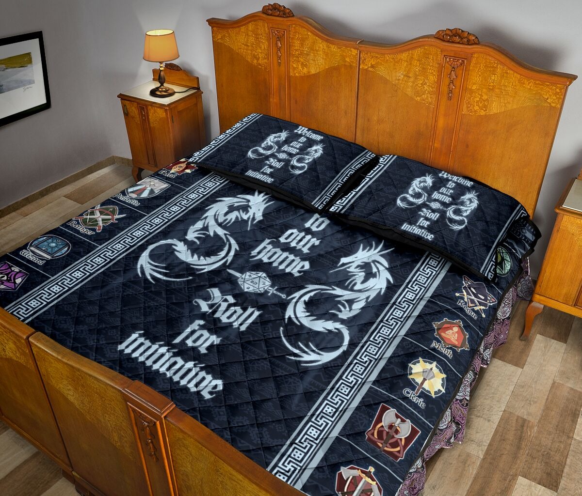 Welcome to out home quilt bedding set3