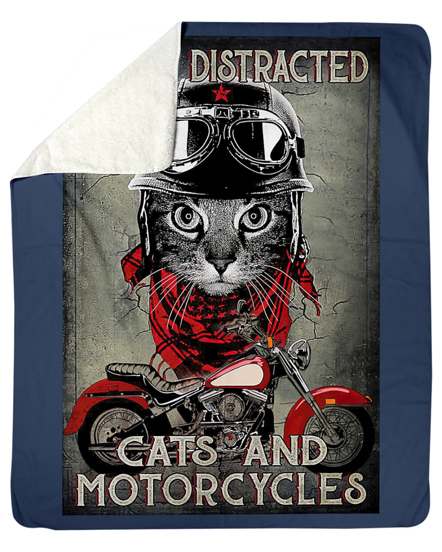 Easily distracted by cats and motorcycles poster5