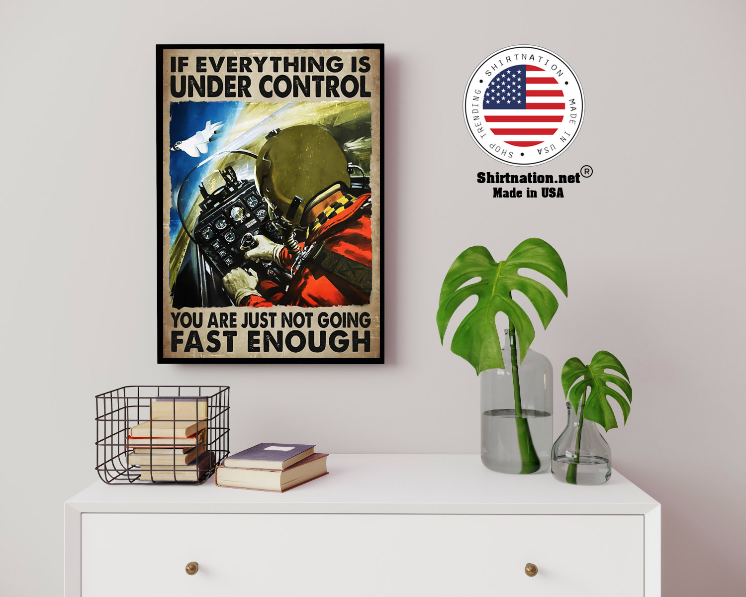 If everything is under control you are just not going fast enough poster 14