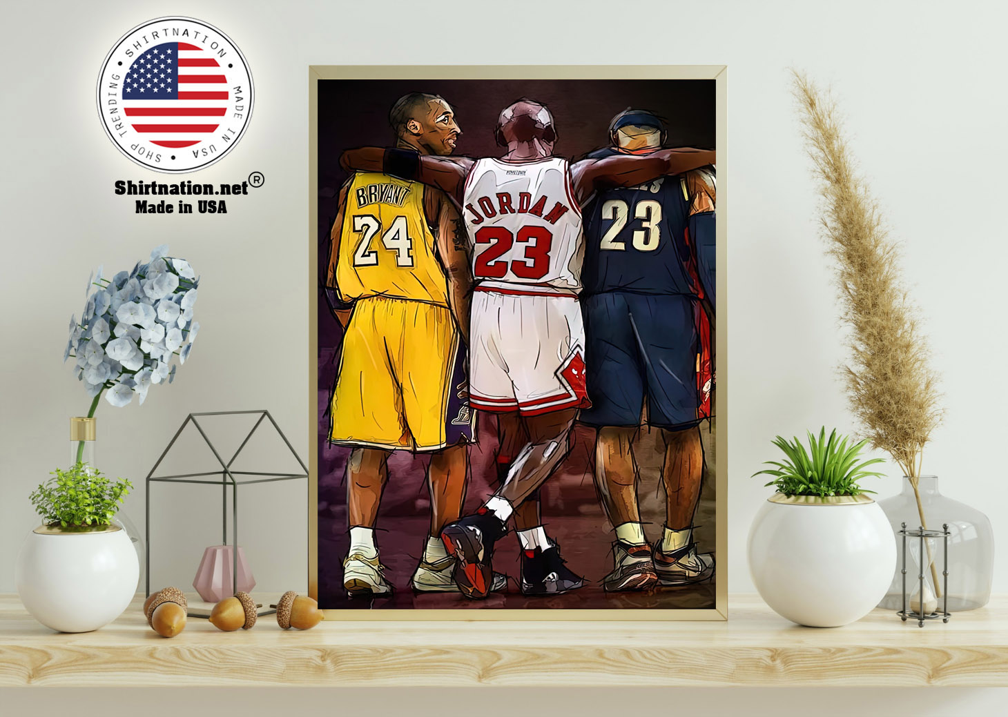 NBA Legend modern wall art poster 11