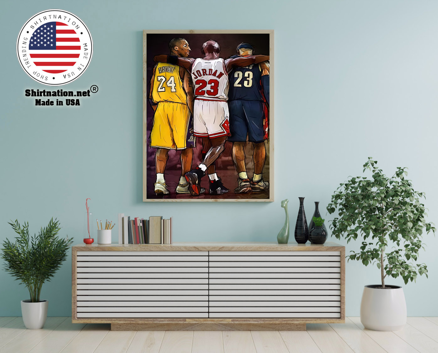 NBA Legend modern wall art poster 12