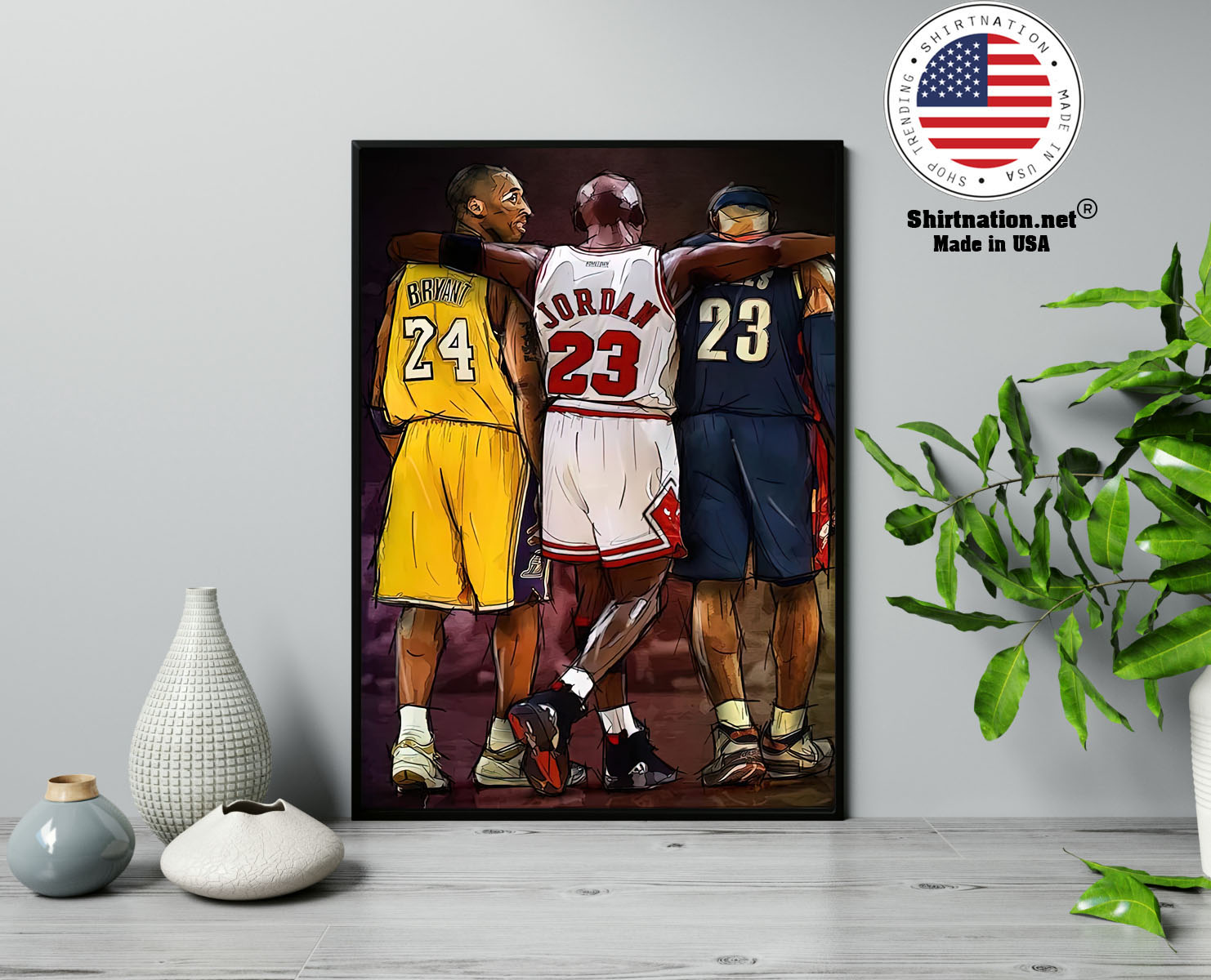 NBA Legend modern wall art poster 13