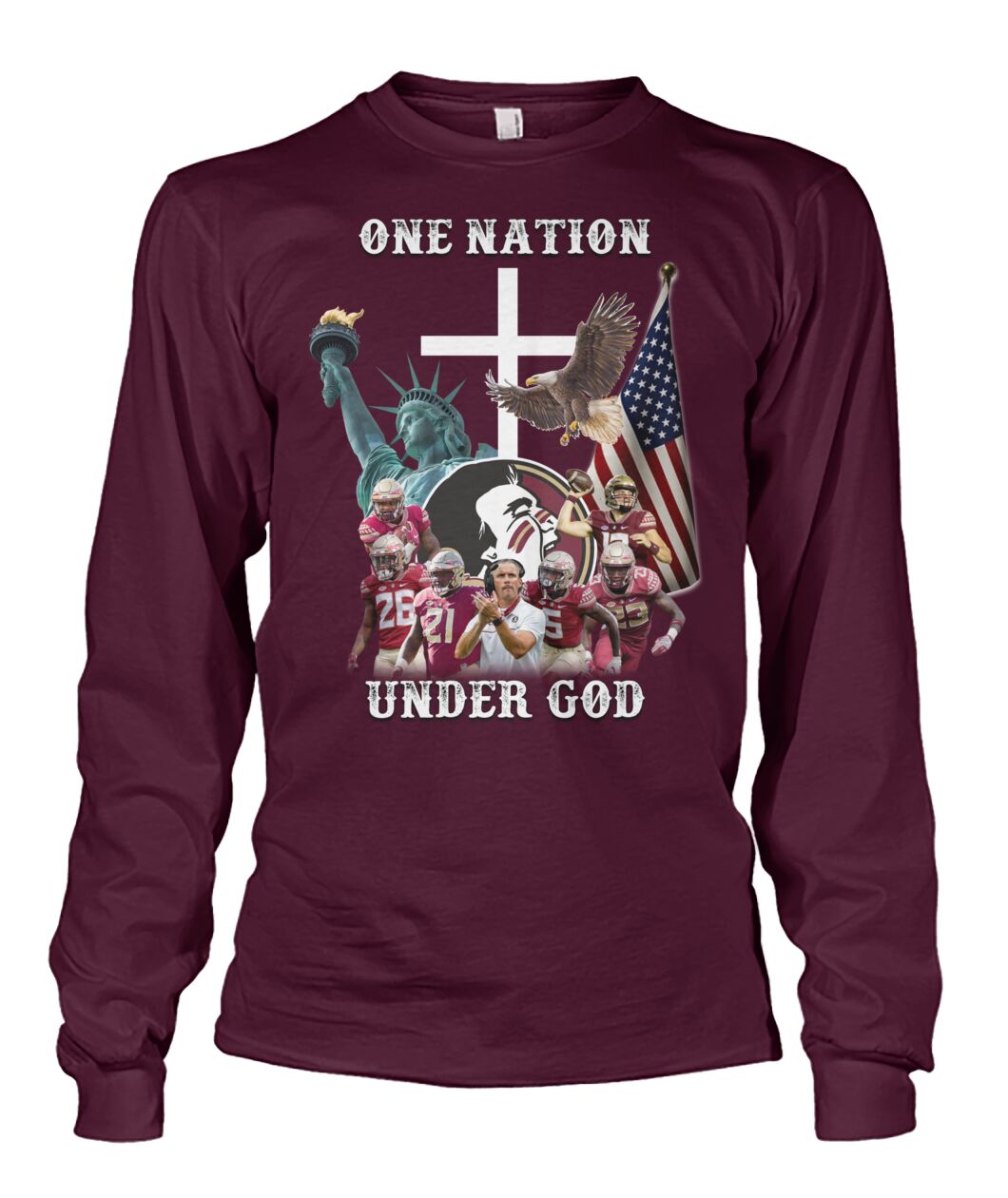 Washington Redskins One nation under god shirt 13
