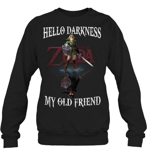 Zelda Hello darkness my old friend shirt 12 1