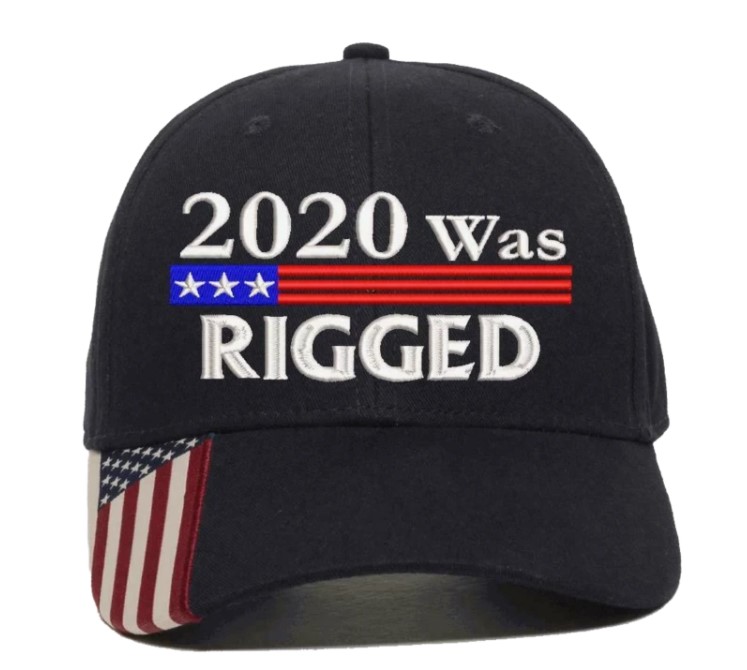 American flag 2020 was rigged cap3