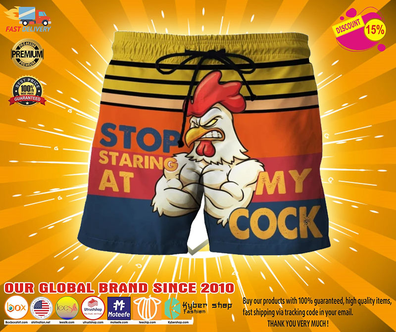 Chicken stop staring at my cock pants3