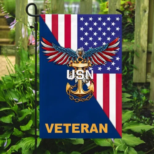Eagle United states Navy veteran American flag3