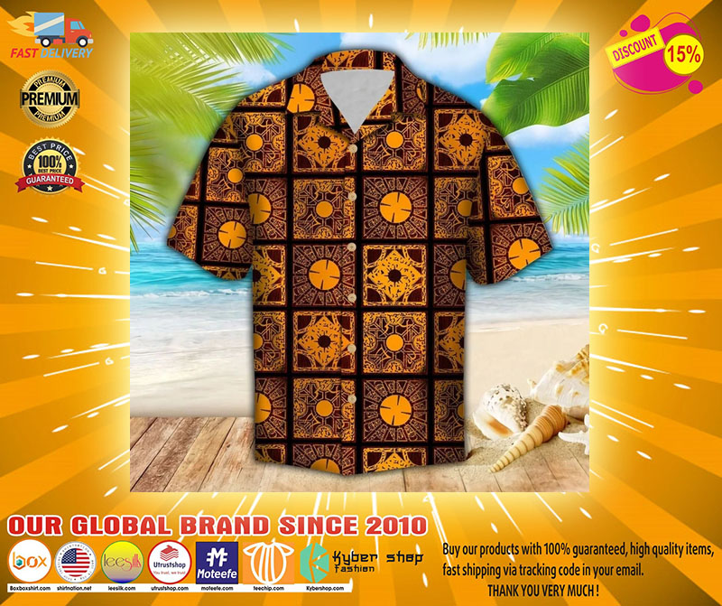 Lemar pattern hawaiian shirt2
