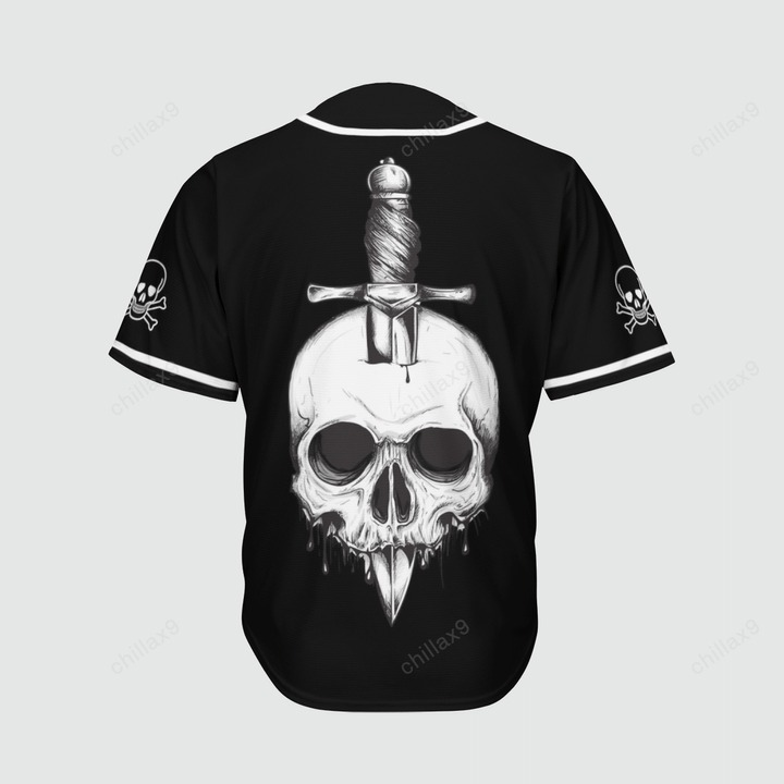Skull ODGAF baseball jersey4