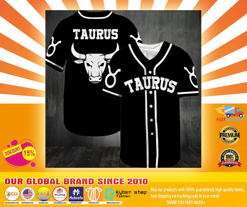 Taurus Baseball Jersey4