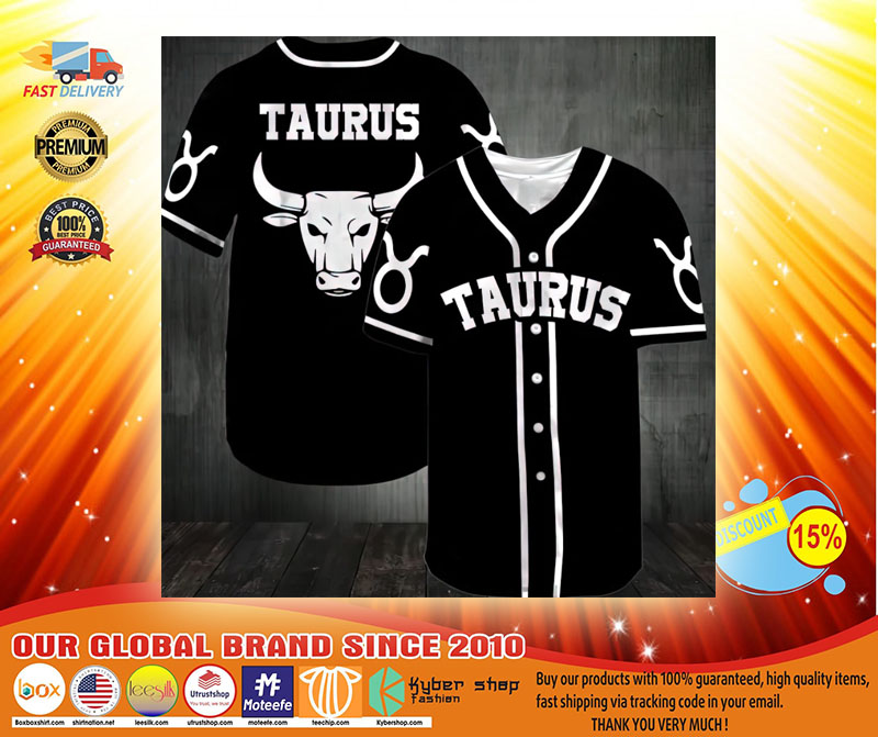 Taurus Baseball Jersey3