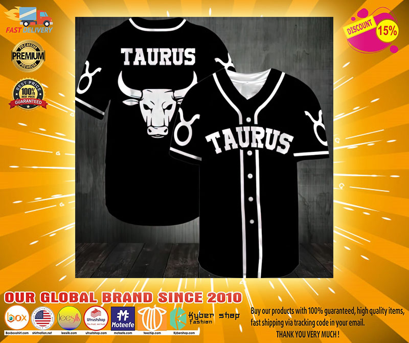 Taurus Baseball Jersey2
