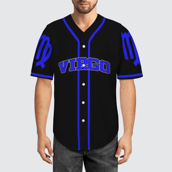 Zodiac Virgo Baseball Jersey1