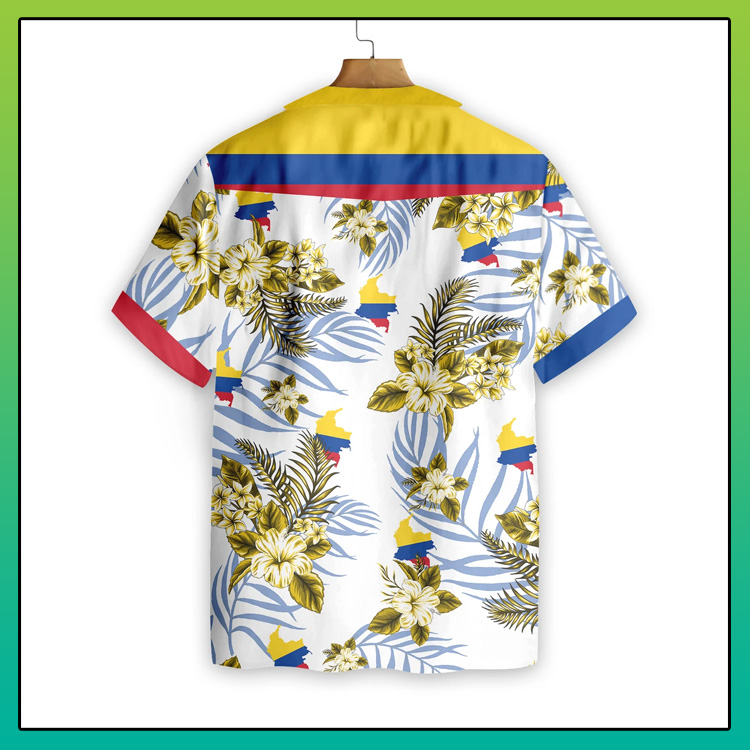 Colombia Proud Hawaiian Shirt2