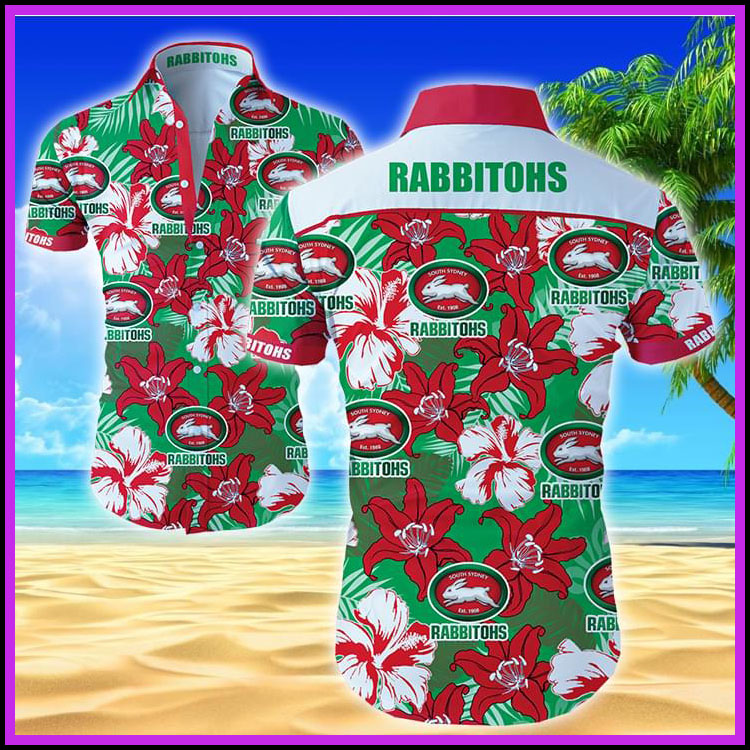 Rabbitohs hawaiian shirt2