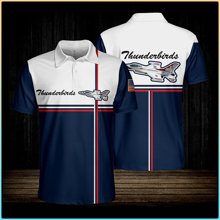 Thunderbirds Usaf Polo shirt2