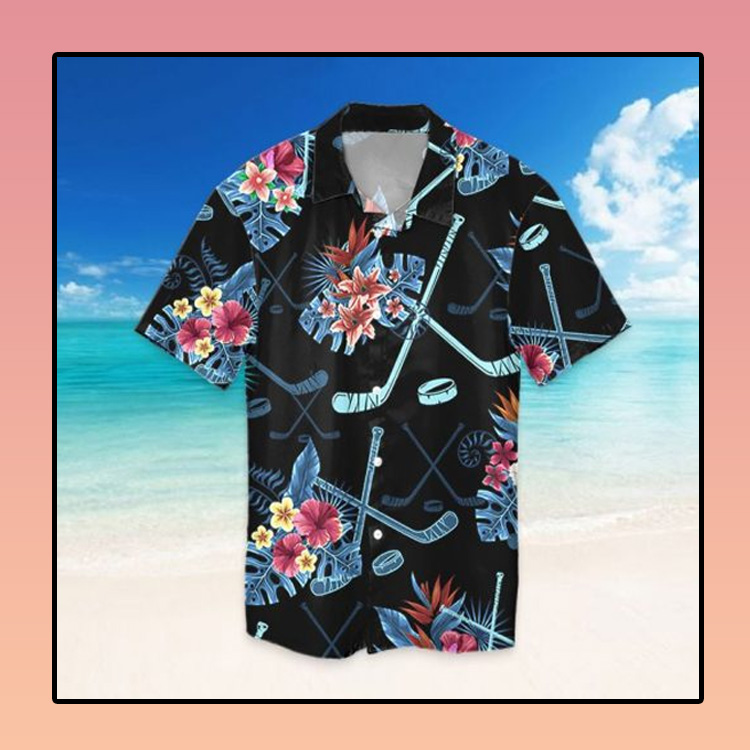 Tropical hockey hawaiian shirt2 1
