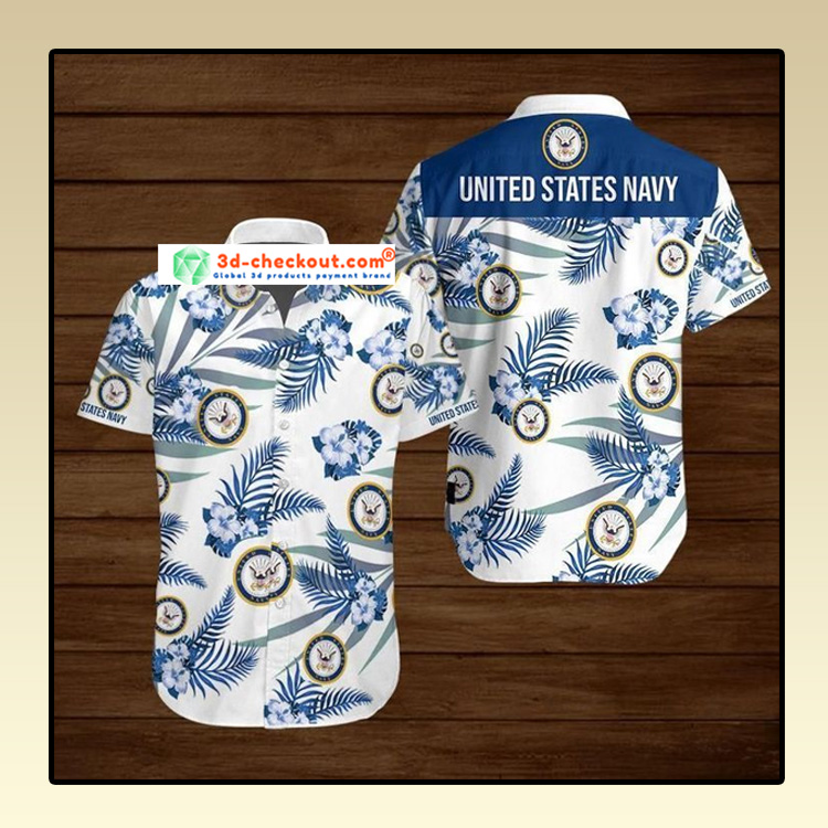 United States Navy Hawaiian Shirt 4