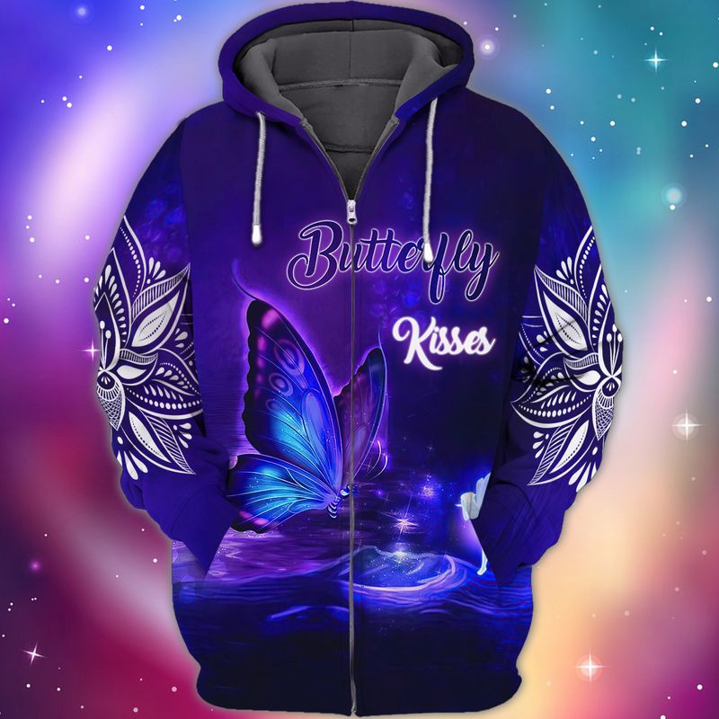 Butterfly Kisses 3D Hoodie