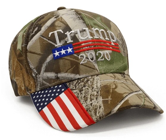 Donald Trump 2020 Hat Camo American Flag Embroidered Mossy Oak cap2 1