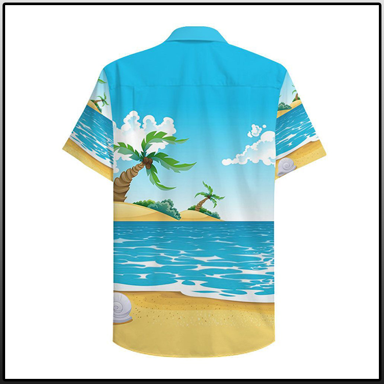 Jesus Surfing Hawaiian Shirt3