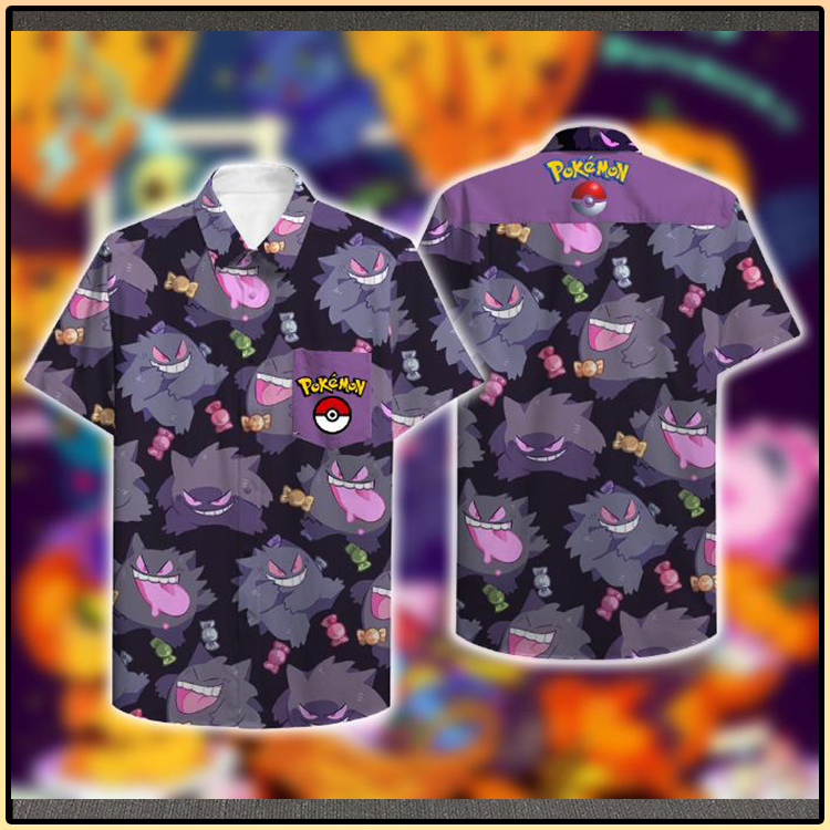 Pokemon Genger Hawaiian Shirt5