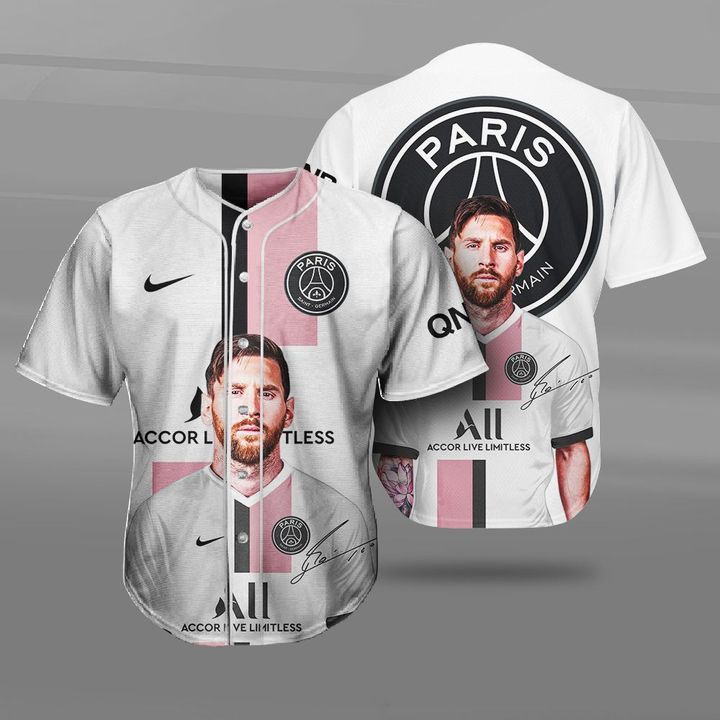 Lionel Messi PSG Paris Saint Germain 3d Hoodie and Shirt7