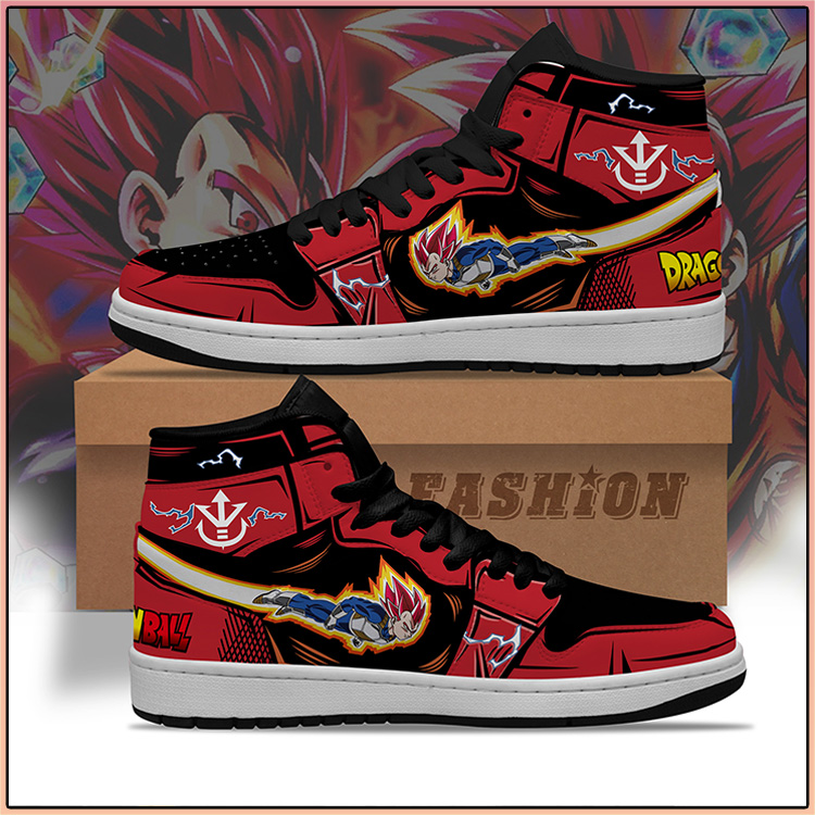 Dragon Ball Vegeta God Air Jorden high top sneaker Shoes3