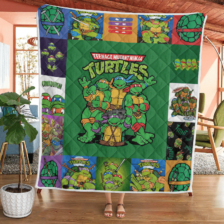 Teenage Mutant Ninja Turtles Quilt Blanket4