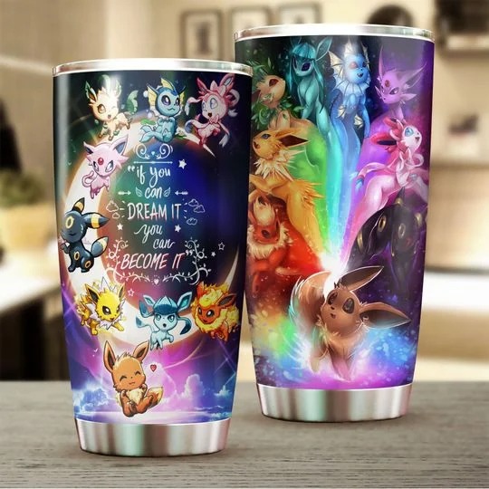 Pokemon If you can dream it you can become it Tumbler 1