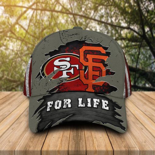 For life San Francisco 49ers San Francisco Giants cap hat 1