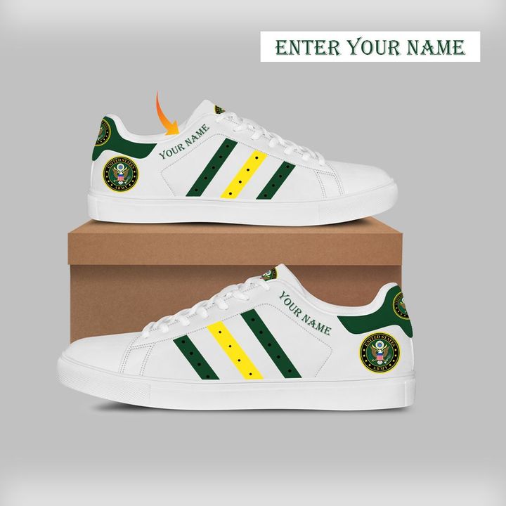 Personalized US Army custom Stan Smith shoes 1