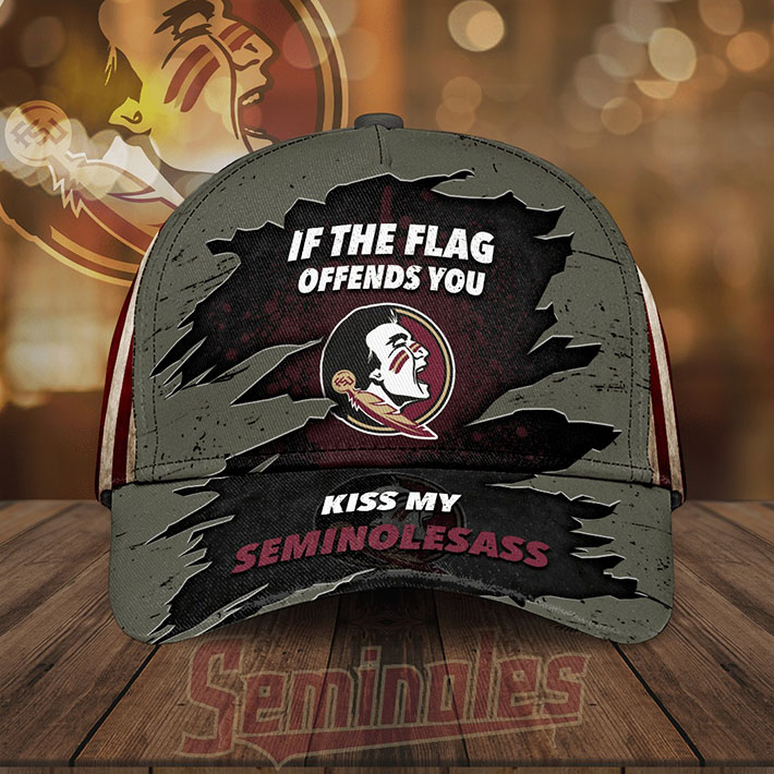 If The Flag Offends You Kiss My Seminolesass Cap Hat