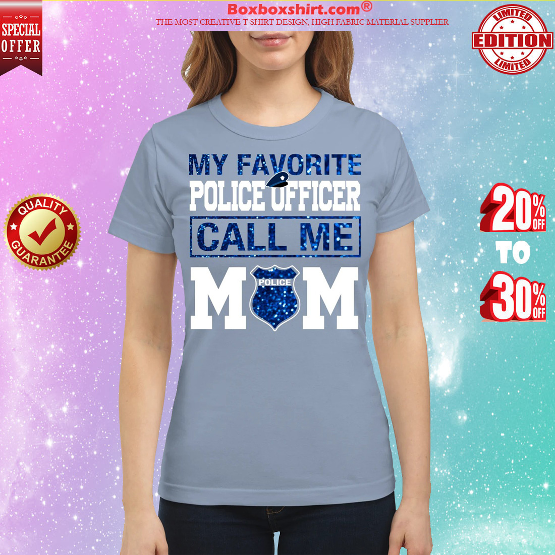 My favorite officer call me mom classic shirt