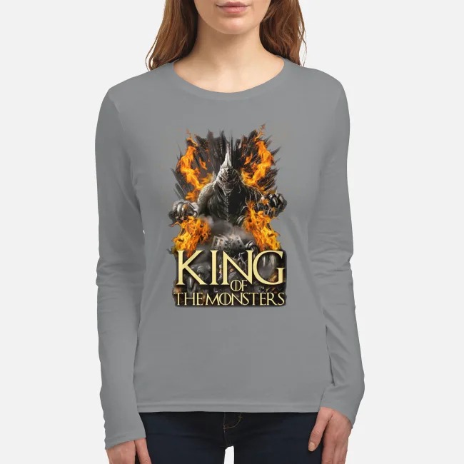 king of the monsters women's long sleeved shirt
